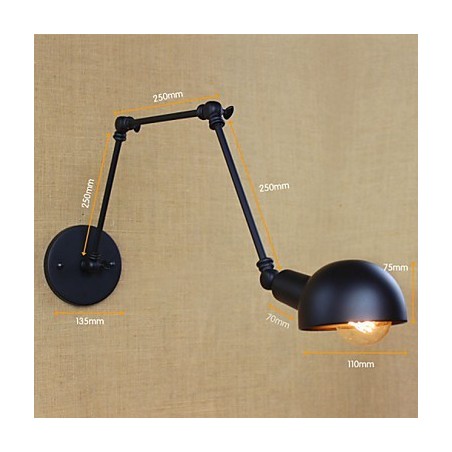 Retro Industrial Style Aisle Stairs Corridor Long Arm Wall Lamp Wrought Iron Balcony Restaurant Bar Retro Industrial Style Aisle Stairs Corridor Long Arm Wall Lamp Wrought Iron Balcony Restaurant Bar