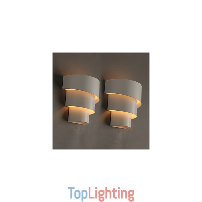 Small Conch Cartoon Wall Lamp Wrought Iron Torch Shape Of The Head Of A Bed Lights