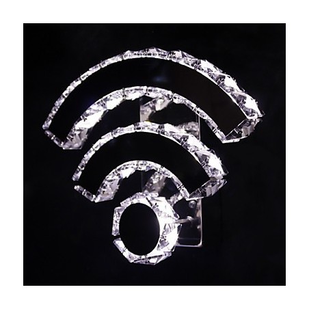 WIFI Crystal Wall Sconces Crystal Modern Contemporary Bed Living Hotel Metal WIFI Crystal Wall Sconces Crystal Modern Contemporary Bed Living Hotel Metal