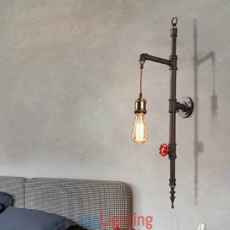 The Pipe Wall Of Rural Creative Retro Rocket Wall Lamp The Pipe Wall Of Rural Creative Retro Rocket Wall Lamp