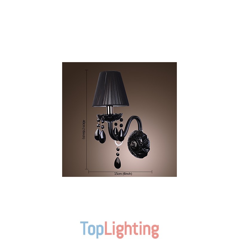 Crystal Candle Wall Lights Modern Contemporary Glass