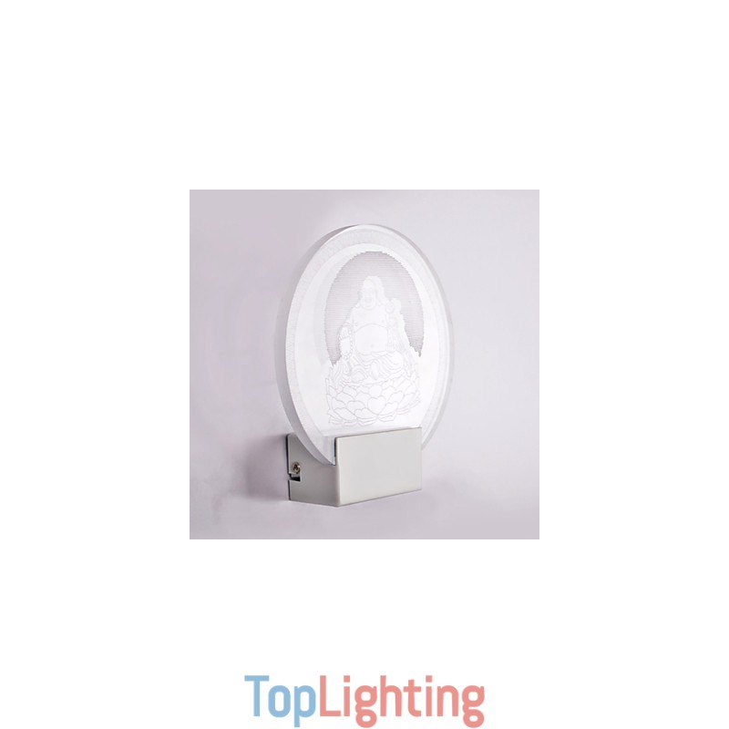 Acrylic Wall Lamp PVC Lamp Light Chip Modern Contemporary Metal