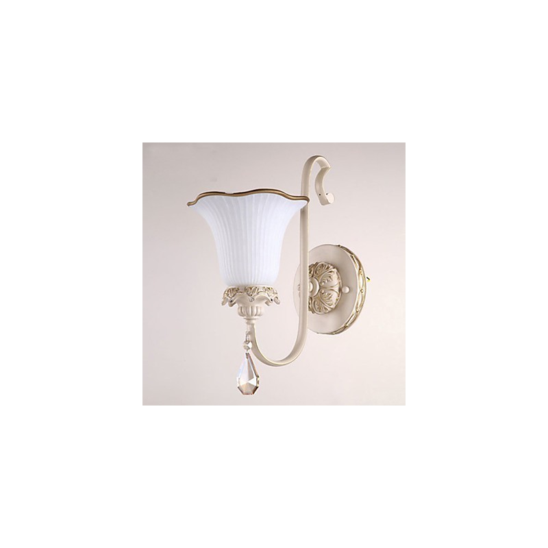 Europe Type Restoring Ancient Ways Wrought Iron Bedroom Wall Lamp Light