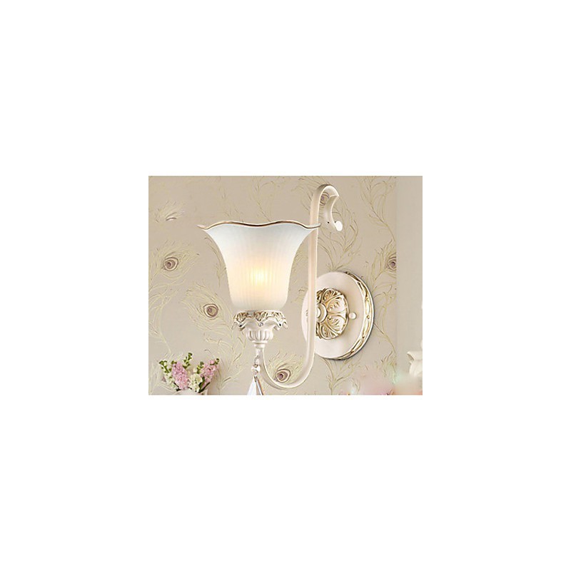 Europe Type Restoring Ancient Ways Wrought Iron Bedroom Wall Lamp Light