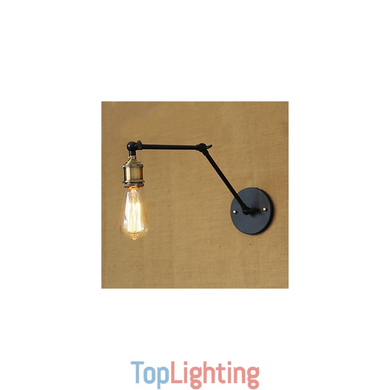 A Simple Modern American Country Without The Mirror Wall Lamp Shade Iron Arm