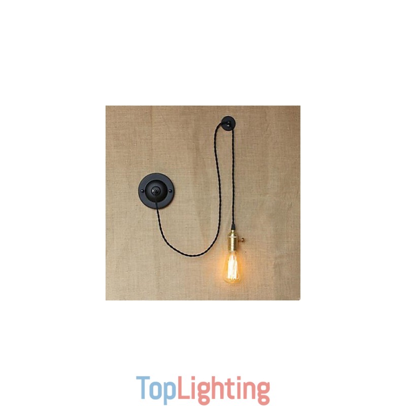 Free Climbing Contracted Wire Free Wall Lamp Control Art