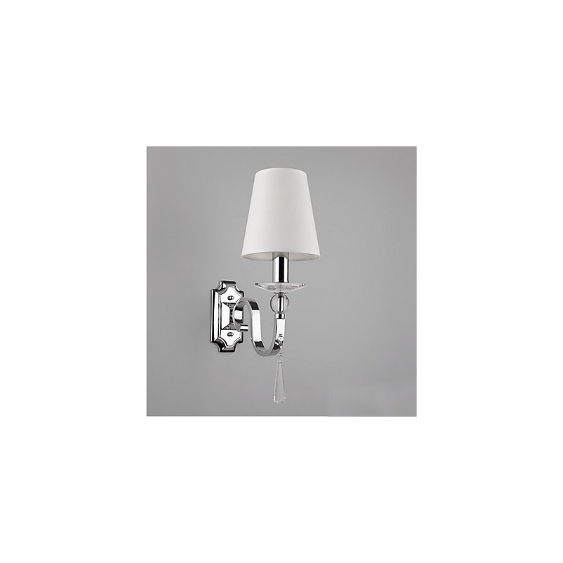 Warm White Wall Light with Crystal Drops