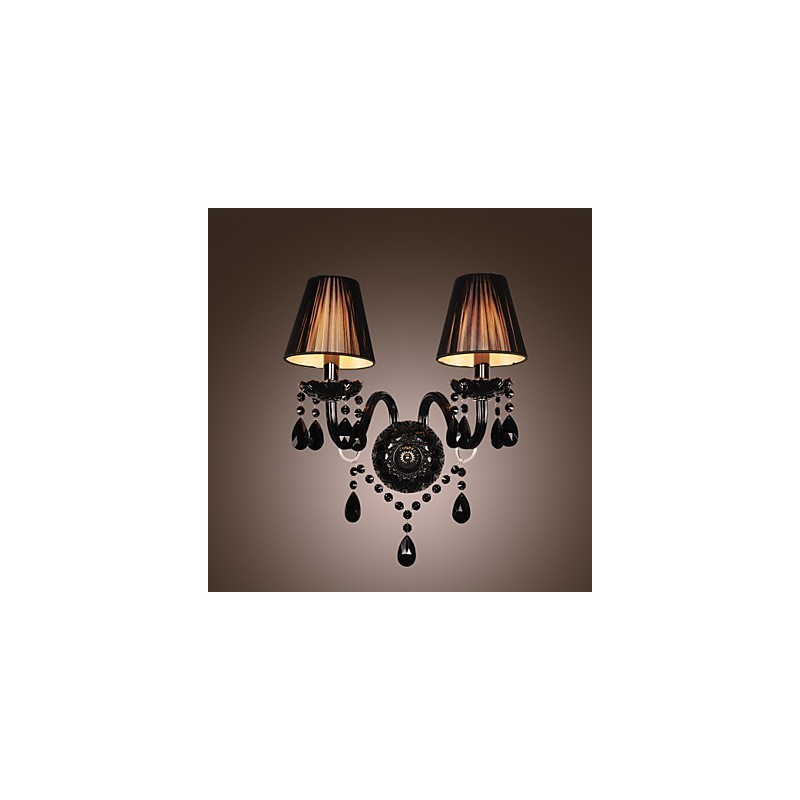 Crystal Candle Wall Lights Modern Contemporary Glass