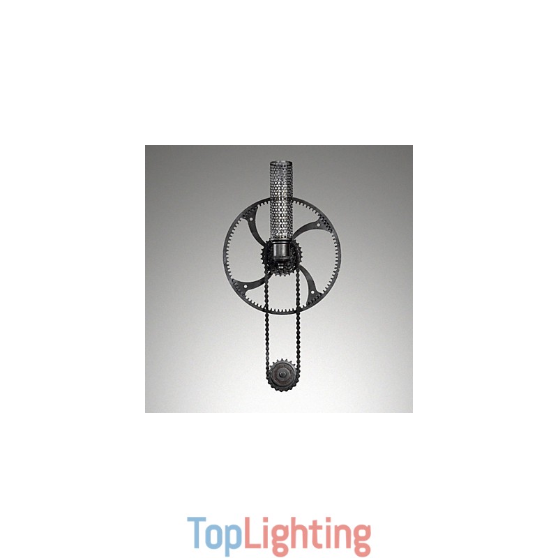 Grand Mercure Mount wall lamp Loft Steampunk Nordic American Warehouse Retro Industrial Gear Wall Lamp