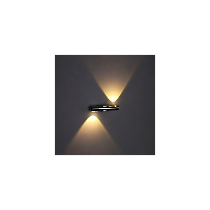 Modern Wall Light with Scattering Light Sci fi Design