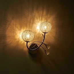 Wall Sconces Crystal Mini Style Modern Contemporary Metal