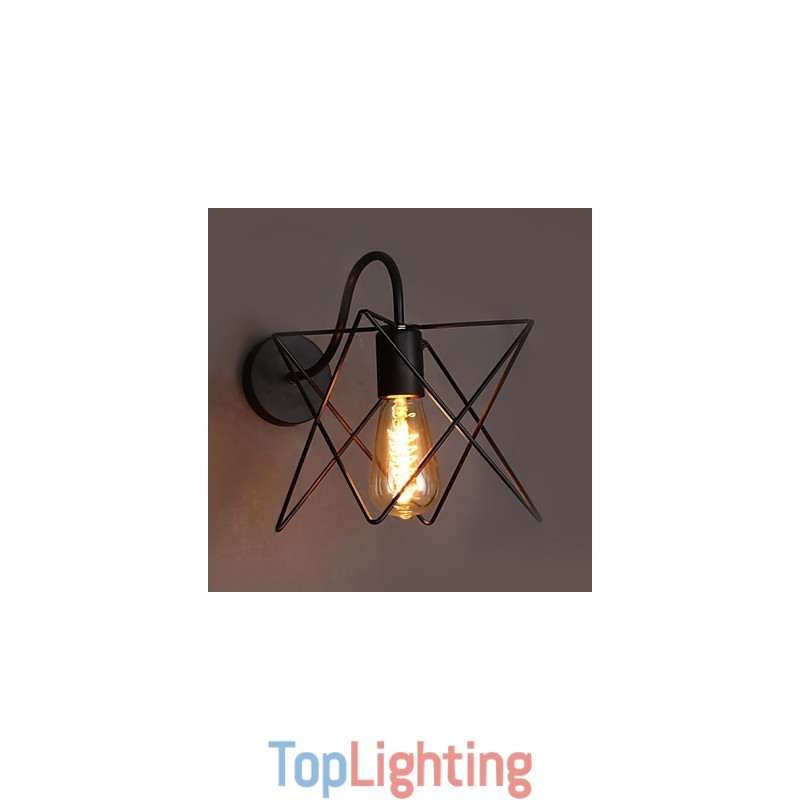 Nordic Retro Hallway Stairs Line Wall Lamp Lights
