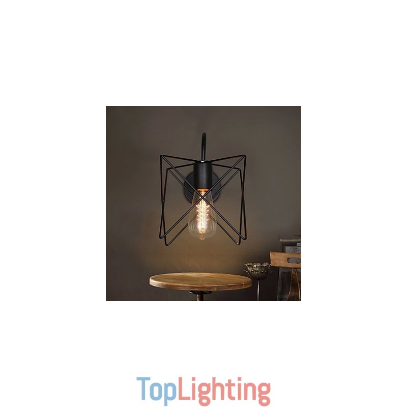 Nordic Retro Hallway Stairs Line Wall Lamp Lights