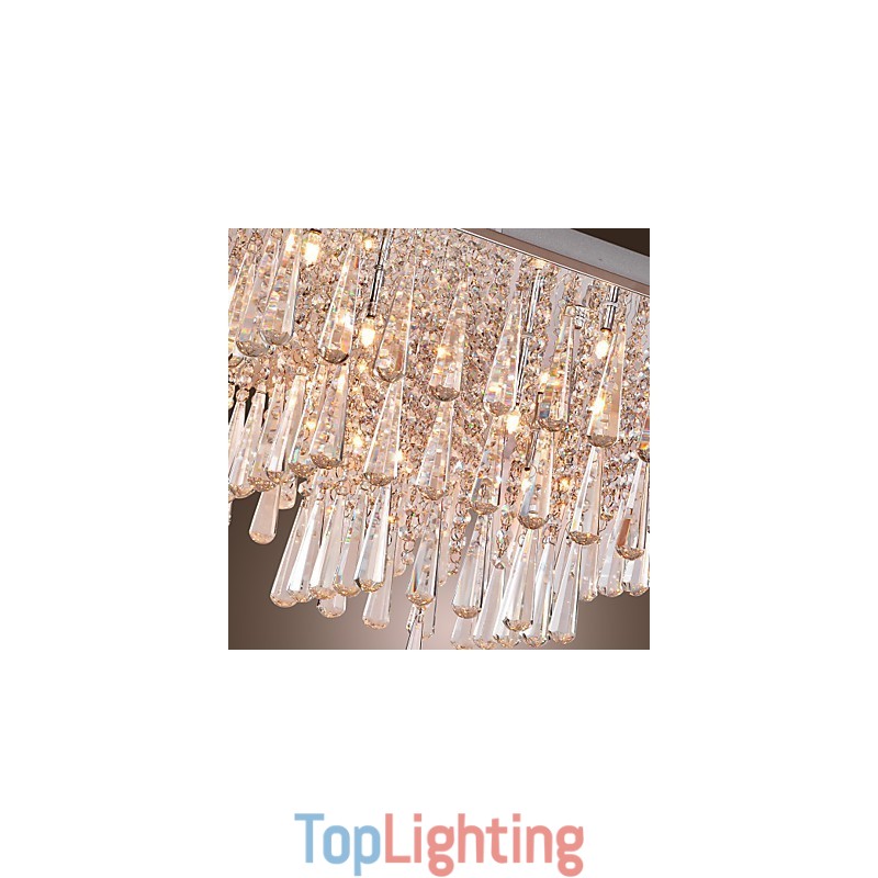 Modern Contemporary Crystal Others Flush Mount