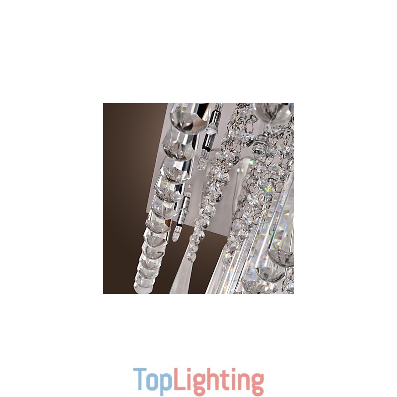 Modern Contemporary Crystal Others Flush Mount