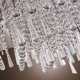 Modern Contemporary Crystal Others Flush Mount