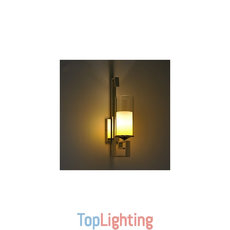 Modern Glass Dining Room Wall Lights Simple Kitchen Wall Lamps Bar Cafe Hallway Balcony Wall Lamp