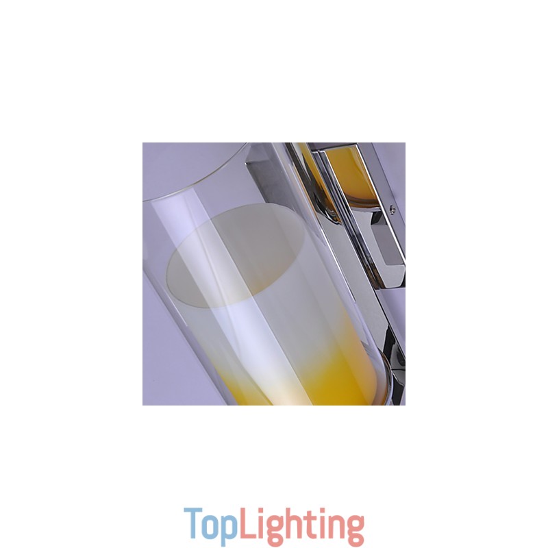 Modern Glass Dining Room Wall Lights Simple Kitchen Wall Lamps Bar Cafe Hallway Balcony Wall Lamp