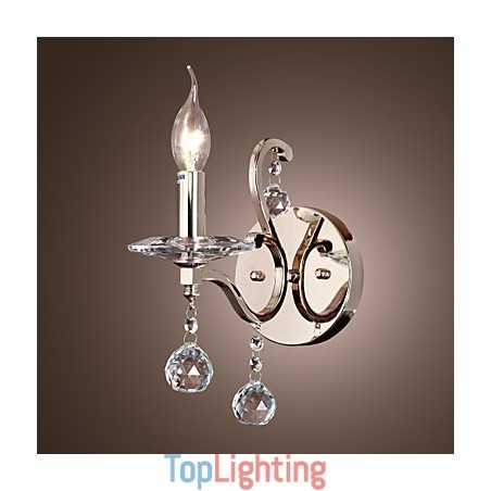 Crystal Candle Wall Lights Modern Contemporary Metal Crystal Candle Wall Lights Modern Contemporary Metal