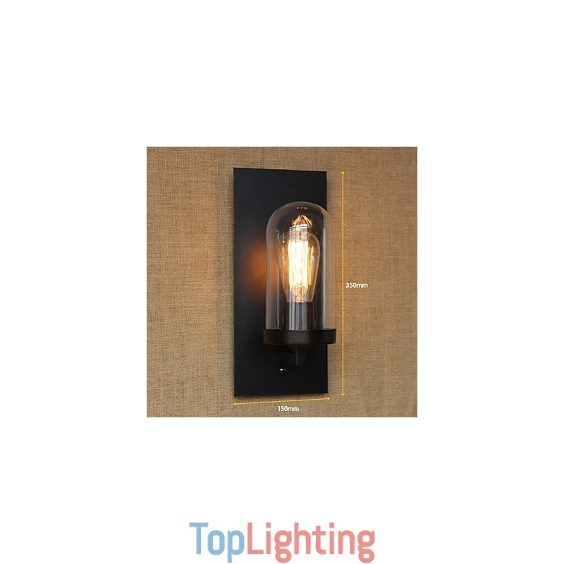 American Country Style Living Room Pastoral Aisle Warehouse Industry Bedside Bar Decorative Wall Sconce