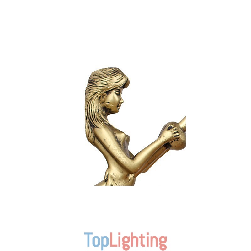 European Contracted Rural Creative Wrought Iron Wall Lamp Lights