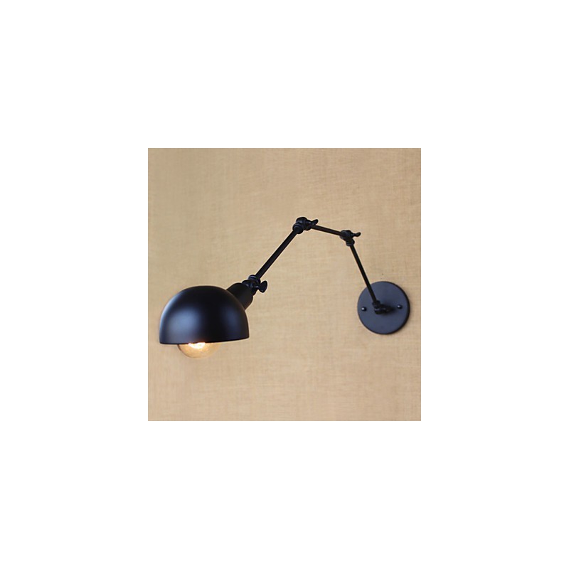 Personality Long Arm Adjustable Angle Bar Three Retro Living Room Lamps Lighting Decorative Wall Sconce