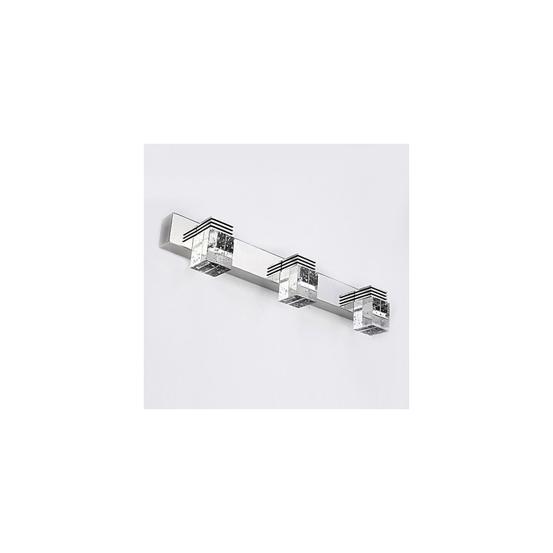 Wall Sconces Bathroom Lighting Wall Washers Crystal Mini Style Modern Contemporary Metal