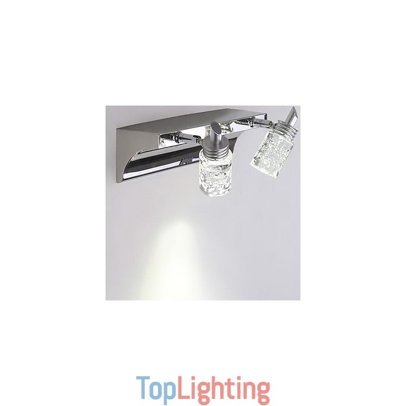 Crystal Bathroom Lighting Modern Contemporary Metal