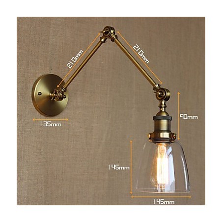 Retro Vintage RACK Bedroom Bedside Exclusive Hotel Lobby Decorated Antique Bronze Wall Sconce Retro Vintage RACK Bedroom Bedside Exclusive Hotel Lobby Decorated Antique Bronze Wall Sconce