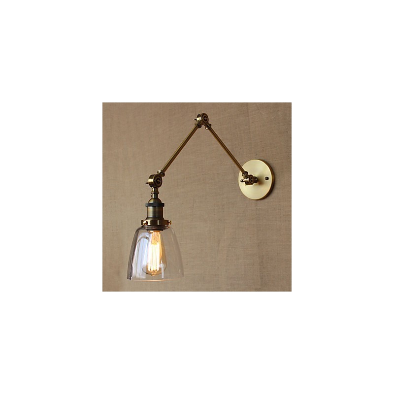 Retro Vintage RACK Bedroom Bedside Exclusive Hotel Lobby Decorated Antique Bronze Wall Sconce