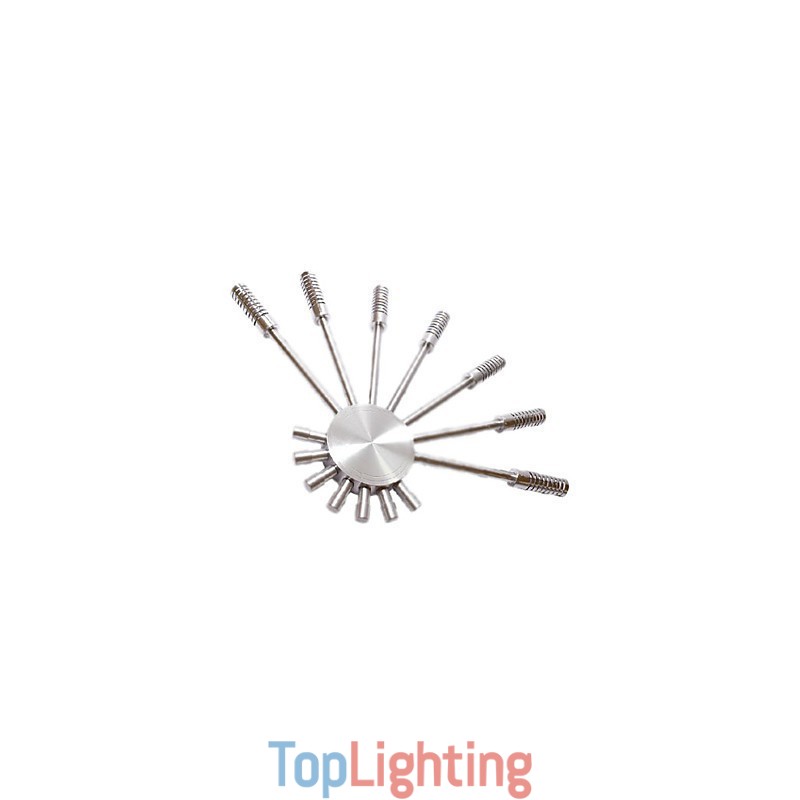 Modern Wall Light with Scattering Light Design to 7 Directions Fanshaped Light