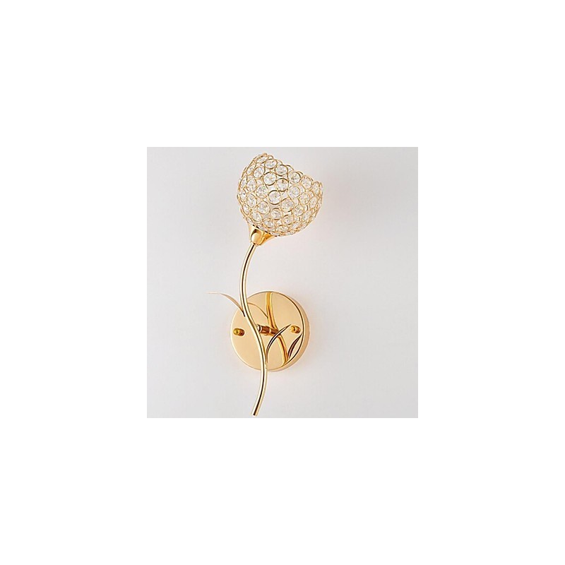 Crystal Wall Sconces Modern Contemporary Metal