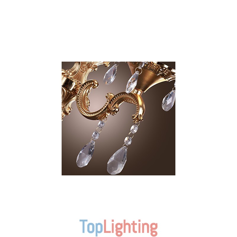 Elegant Crystal Wall Light in Pink