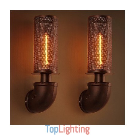 Restore Ancient Ways Wrought Iron Loft Creative Wall Lamp Lights Restore Ancient Ways Wrought Iron Loft Creative Wall Lamp Lights