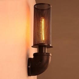 Restore Ancient Ways Wrought Iron Loft Creative Wall Lamp Lights