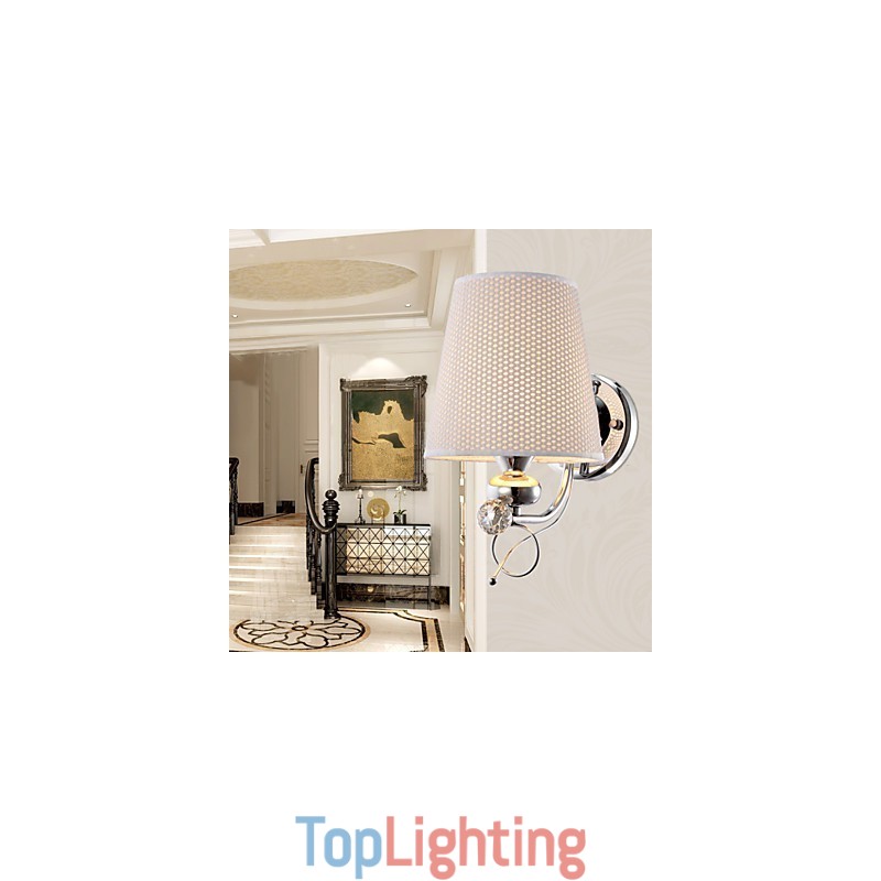 European Style Creative Contemporary And Contracted Crystal Wall Lamp Lights