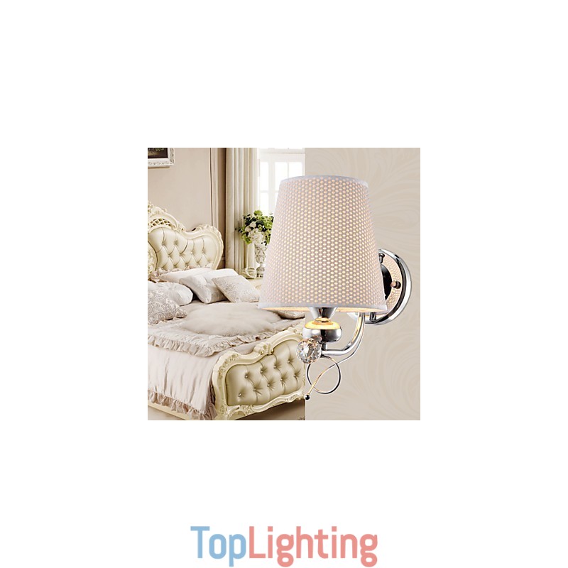 European Style Creative Contemporary And Contracted Crystal Wall Lamp Lights