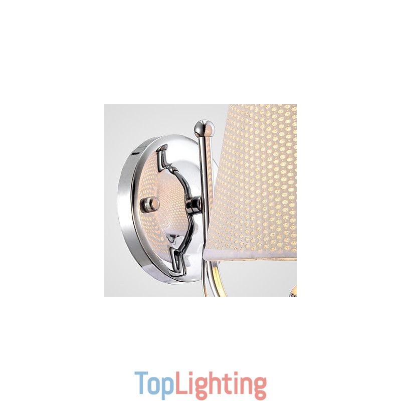 European Style Creative Contemporary And Contracted Crystal Wall Lamp Lights