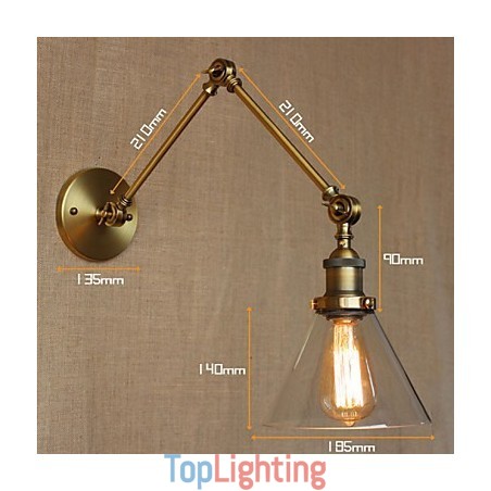 Industrial Style Retro Vintage Stores Bedroom Modern Church Hall Decorated Bronze Wall Sconce Industrial Style Retro Vintage Stores Bedroom Modern Church Hall Decorated Bronze Wall Sconce