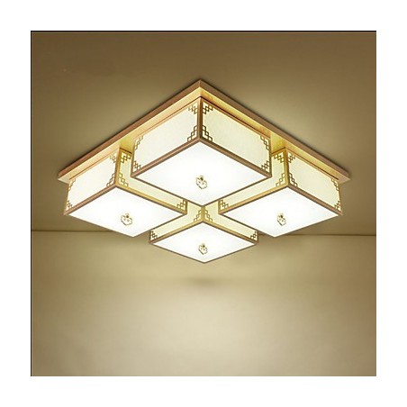 A Chinese Style Lamps Iron Ceiling Lighting Atmosphere A