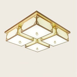 A Chinese Style Lamps Iron Ceiling Lighting Atmosphere A