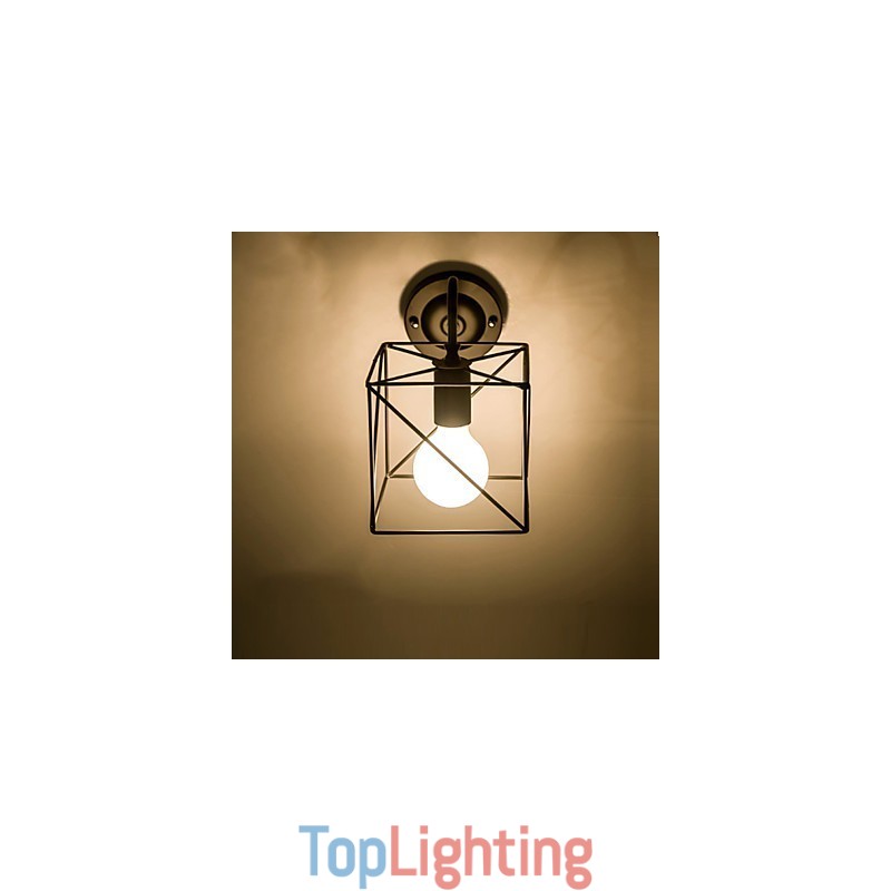 American Industry Wall Lamps Nostalgic Vintage Lron Loft Aisle Wall Lamp For Balcony