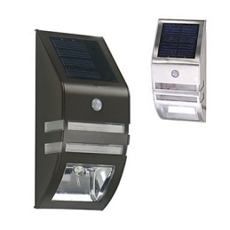 Solar White Wall Light With PIR Motion Sensor