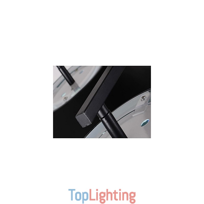 Flush Mount 3 Lights Metal Acrylic Simple Modern
