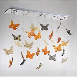 Lamp Pendant Butterfly Crystal Lamp