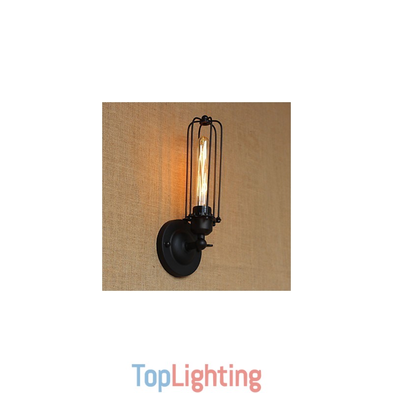 Retro Minimalist Industrial Bedside Aisle Stairs Balcony Decorative Wall Sconce