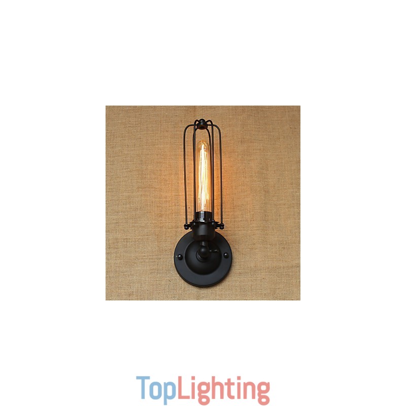 Retro Minimalist Industrial Bedside Aisle Stairs Balcony Decorative Wall Sconce