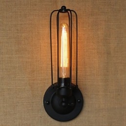 Retro Minimalist Industrial Bedside Aisle Stairs Balcony Decorative Wall Sconce