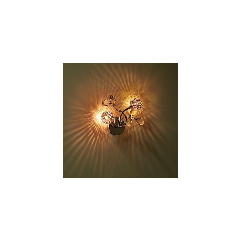 Wall Sconces Crystal Mini Style Modern Contemporary Metal