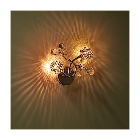 Wall Sconces Crystal Mini Style Modern Contemporary Metal Wall Sconces Crystal Mini Style Modern Contemporary Metal